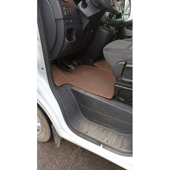 Килимки EVA (цегляні) для Opel Movano 2010-2021 рр Килимки EVA (цегляні) для Opel Movano 2010-2021 рр