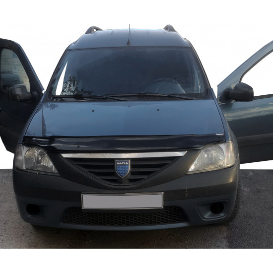 Дефлектор капота (EuroCap) для Dacia Logan I 2008-2012 рр