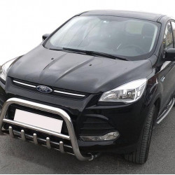 Кенгурятник WT003 (нерж.) для Ford Kuga/Escape 2013-2019 рр