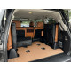 Килимок багажника 2 шт (EVA, 7 місць, цегляний) для Toyota Land Cruiser 200
