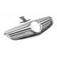 Передня решітка AMG Silver (для C63) 2007-2011 для Mercedes C-class W204 рр