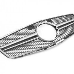 Передня решітка AMG Silver (2009-2012) для Mercedes E-сlass W212 рр