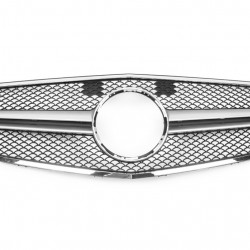 Передня решітка AMG Silver (2009-2012) для Mercedes E-сlass W212 рр