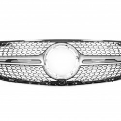 Передня решітка Diamond Silver (2020-2024) для Mercedes GLC X253