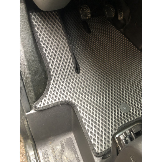 Килимки EVA (Передні, чорні) для Ford Custom 2013-2022 рр Килимки EVA (Передні, чорні) для Ford Custom 2013-2022 рр