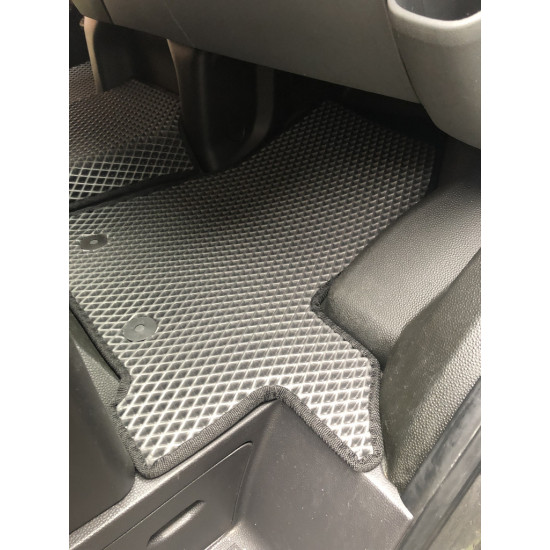 Килимки EVA (Передні, чорні) для Ford Custom 2013-2022 рр Килимки EVA (Передні, чорні) для Ford Custom 2013-2022 рр