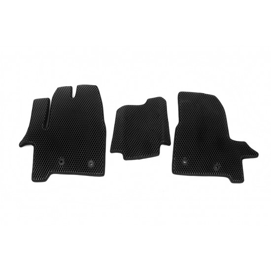 Килимки EVA (Передні, чорні) для Ford Custom 2013-2022 рр Килимки EVA (Передні, чорні) для Ford Custom 2013-2022 рр