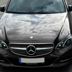 Передня решітка Diamond Silver (2013-2016) для Mercedes E-сlass W212 рр
