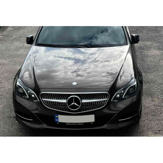 Передня решітка Diamond Silver (2013-2016) для Mercedes E-сlass W212 рр Передня решітка Diamond Silver (2013-2016) для Mercedes E-сlass W212 рр
