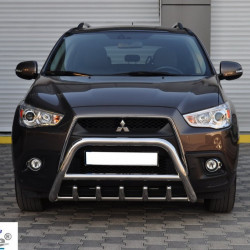 Кенгурятник WT003 (нерж.) для Mitsubishi ASX 2010-2023 рр