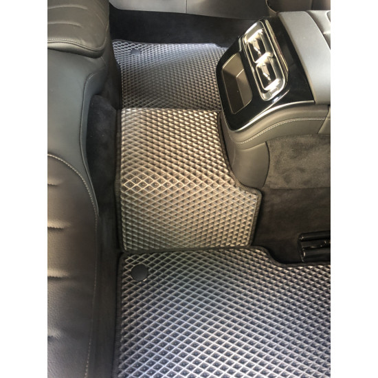 Килимки EVA (чорні) для Mercedes S-сlass W223 Килимки EVA (чорні) для Mercedes S-сlass W223