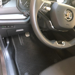 Килимки EVA (чорні) для Skoda Octavia IV A8 2020-2024 рр