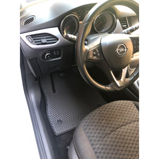 Килимки EVA (чорні) для Opel Astra K 2016-2021рр Килимки EVA (чорні) для Opel Astra K 2016-2021рр