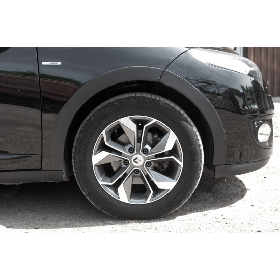 Накладки на арки (8 шт, чорні) SW, ABS - пластик для Renault Megane III 2009-2016 рр Накладки на арки (8 шт, чорні) SW, ABS - пластик для Renault Megane III 2009-2016 рр
