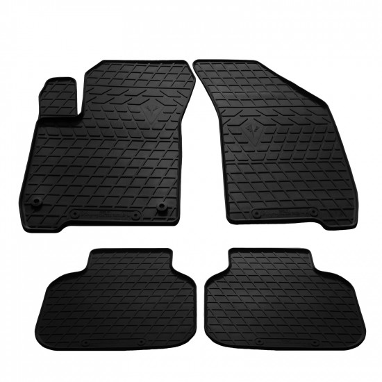 Гумові килимки (4 шт, Stingray Premium) для Fiat Freemont Гумові килимки (4 шт, Stingray Premium) для Fiat Freemont