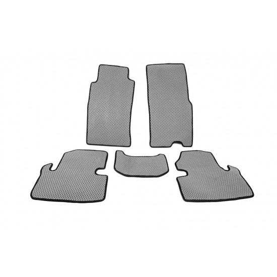 Килимки EVA (сірі) Короткий, 5 штук (передні і задні) для Nissan Patrol Y60 1988-1997 рр Килимки EVA (сірі) Короткий, 5 штук (передні і задні) для Nissan Patrol Y60 1988-1997 рр