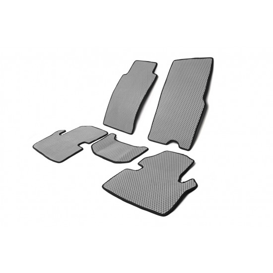 Килимки EVA (сірі) Короткий, 5 штук (передні і задні) для Nissan Patrol Y60 1988-1997 рр Килимки EVA (сірі) Короткий, 5 штук (передні і задні) для Nissan Patrol Y60 1988-1997 рр