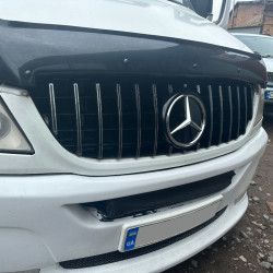 Передня решітка GT Chrome (2006-2013) для Mercedes Sprinter W906 рр