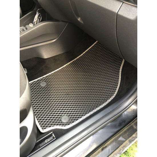 Килимки EVA (чорні) для Skoda Fabia 2014-2021 рр Килимки EVA (чорні) для Skoda Fabia 2014-2021 рр