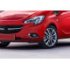 Накладки на противотуманки (2 шт, нерж) Carmos - Турецька сталь для Opel Corsa E 2015-2024 рр Накладки на противотуманки (2 шт, нерж) Carmos - Турецька сталь для Opel Corsa E 2015-2024 рр