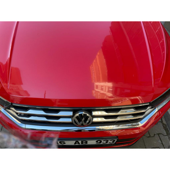 Накладки на решітку (4 шт, нерж) для Volkswagen T-Roc