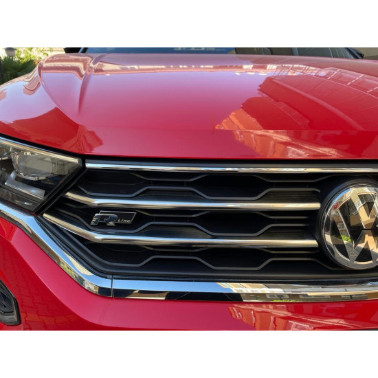 Накладки на решітку (4 шт, нерж) для Volkswagen T-Roc