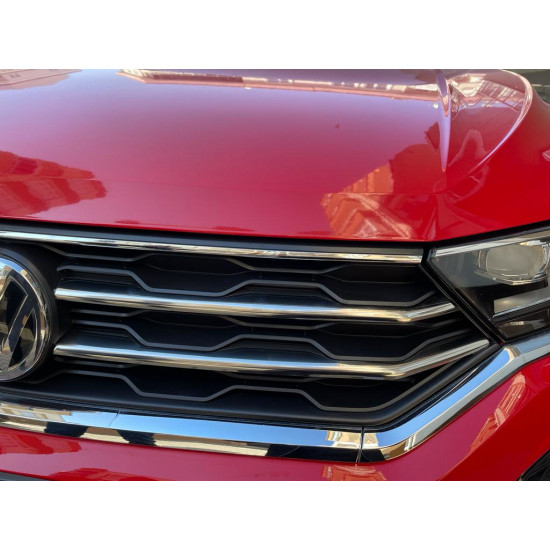 Накладки на решітку (4 шт, нерж) для Volkswagen T-Roc