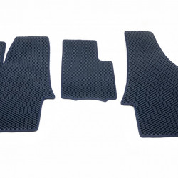 Килимки EVA (сині, передні, для 1 -2024 1) для Volkswagen T5 2010-2015 рр