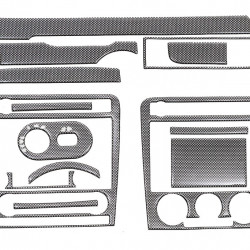 Накладки на панель Карбон для Seat Cordoba 2000-2009 рр