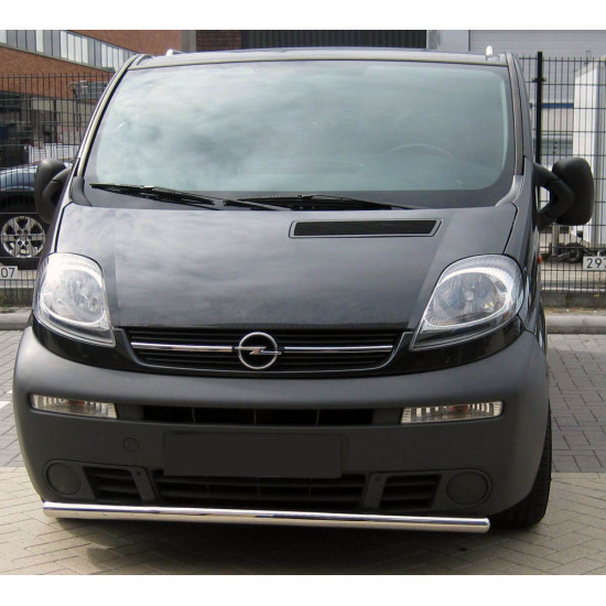 Передній захист ST008 (нерж.) 42 мм для Opel Vivaro 2001-2015 рр