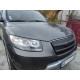 Зимова решітка 2005-2010 (верхня) Матова для Hyundai Santa Fe 2 рр