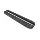 Бокові пороги Tayga Black (2 шт., Алюміній) для BMW X1 F-48 2015-2024 рр Бокові пороги Tayga Black (2 шт., Алюміній) для BMW X1 F-48 2015-2024 рр