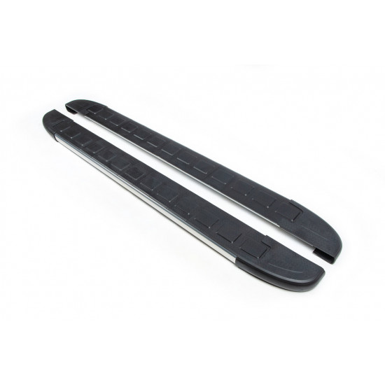 Бокові пороги Duru (2 шт., Алюміній) для Jeep Cherokee/Liberty 2002-2007 рр Бокові пороги Duru (2 шт., Алюміній) для Jeep Cherokee/Liberty 2002-2007 рр