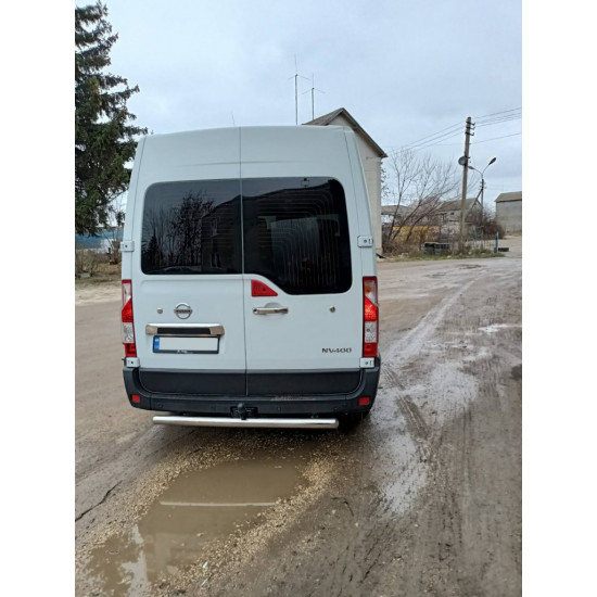 Планка над номером (нерж.) для Renault Master 2011-2024 рр