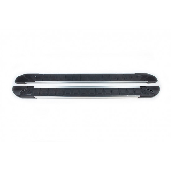 Бокові пороги RedLine (2 шт., Алюміній) для Jeep Cherokee/Liberty 2002-2007 рр Бокові пороги RedLine (2 шт., Алюміній) для Jeep Cherokee/Liberty 2002-2007 рр