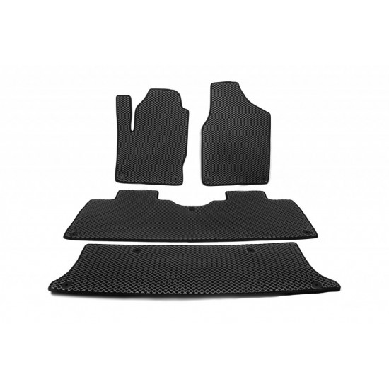 Килимки EVA (3 ряди, чорні) для Seat Alhambra 1996-2010 рр Килимки EVA (3 ряди, чорні) для Seat Alhambra 1996-2010 рр