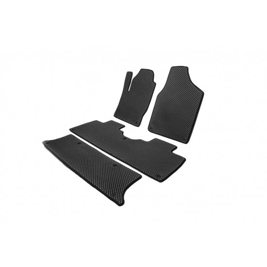 Килимки EVA (3 ряди, чорні) для Seat Alhambra 1996-2010 рр Килимки EVA (3 ряди, чорні) для Seat Alhambra 1996-2010 рр