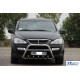 Кенгурятник WT003 (нерж) для SsangYong Kyron 2008-2024 рр