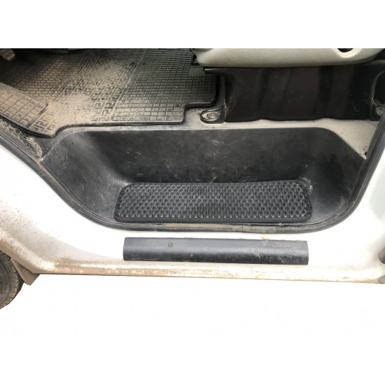 Килимки на пороги (3 шт, EVA, чорні) для Opel Vivaro 2001-2015 рр Килимки на пороги (3 шт, EVA, чорні) для Opel Vivaro 2001-2015 рр