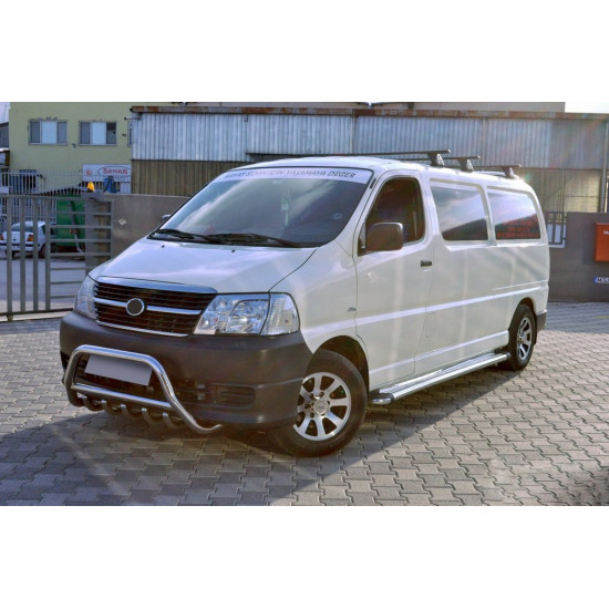 Кенгурятник WT003 (нерж) для Toyota HiAce