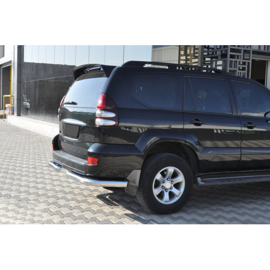 Задні куточки AK003 (2 шт., нерж) для Toyota Land Cruiser Prado 120