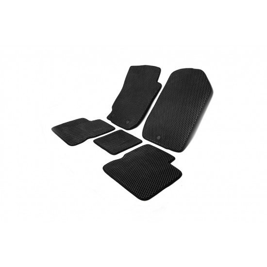 Килимки EVA (чорні) для Nissan Almera G11/G15 2012-2024 рр Килимки EVA (чорні) для Nissan Almera G11/G15 2012-2024 рр