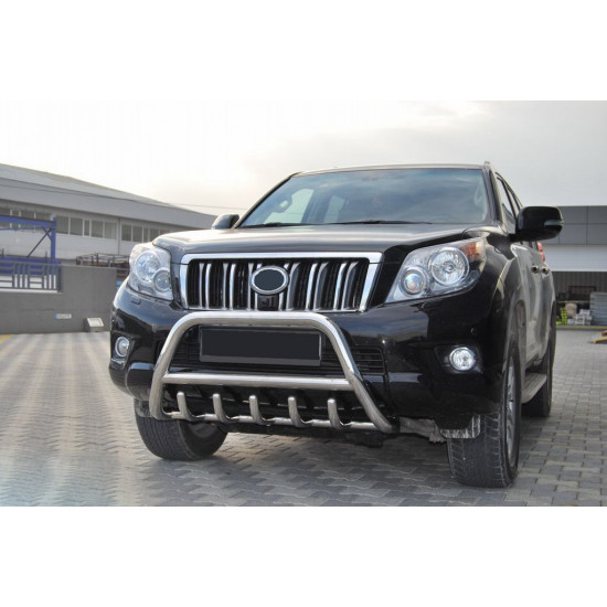 Кенгурятник WT003 (нерж) для Toyota Land Cruiser Prado 150