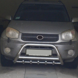 Кенгурятник WT003 (нерж) для Toyota Rav 4 2001-2005 років