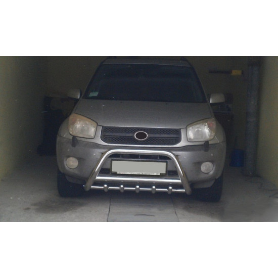 Кенгурятник WT003 (нерж) для Toyota Rav 4 2001-2005 років