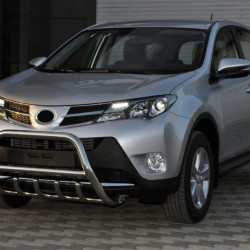 Кенгурятник WT003 (нерж) для Toyota Rav 4 2013-2018 рр