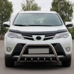 Кенгурятник WT003 (нерж) для Toyota Rav 4 2013-2018 рр