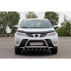 Кенгурятник WT003 (нерж) для Toyota Rav 4 2013-2018 рр