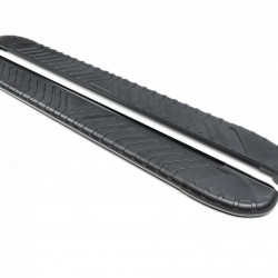 Бокові пороги Bosphore Black (2 шт., Алюміній) для Hyundai Tucson NX4 2021-2024 рр