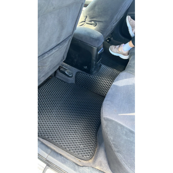 Килимки EVA (чорні) для Nissan Primera P12 2003-2024 рр Килимки EVA (чорні) для Nissan Primera P12 2003-2024 рр